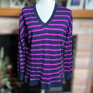 Crown & Ivy v-neck sweater, size M